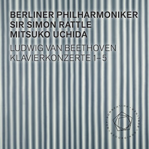Klavierkonzerte 1-5 , Berliner Philharmoniker  Rattle  Uchida