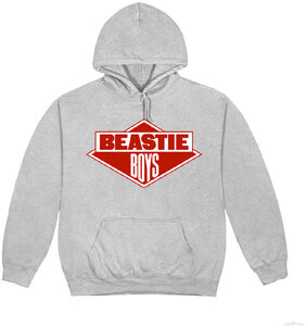 Beastie Boys Diamond Logo Grey Unisex Hoodie Small