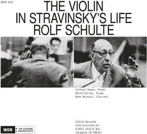 Violin in Stravinsky's Life