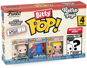 FUNKO Bitty POP!: Retro Toys - Mr. Monopoly4-Pack