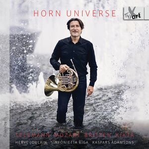 Telemann, Mozart, Britten & Kikta: Horn Universe – Works for Horn, Tenor & Orchestra