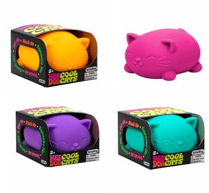 NeeDoh - Cool Cats - Includes 1 ea. 3 Inch Cat -  Assoted Colors (1 Random Toy per Transaction) CCND