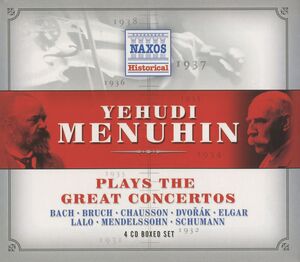 Menuhin Plays Great Concertos