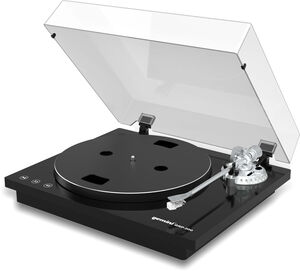 Gemini GRP-200 Professional Belt Drive USB Turntable (2 Speeds 33/ 45) (Black)