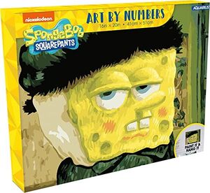 SPONGEBOB SQUAREPANTS PORTRAIT ART BY NUMBERS