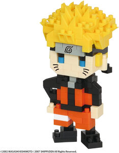 Nanoblock - Naruto Shippuden - Character Collection - Naruto Uzumaki Building Kit