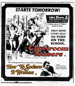 Classroom Teasers (aka The Student Body) /  How to Seduce a Woman (Drive-In Double Feature #16)