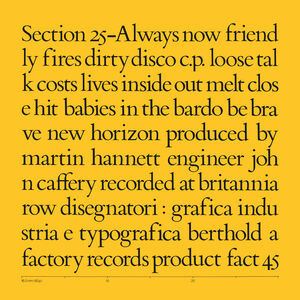 Always Now , Section 25
