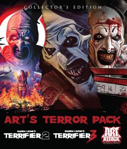 Art's Terror Pack: Terrifier 2 /  Terrifier 3 /  Art Attack: The Dissection of Terrifier 3 , Margaret Anne Florence