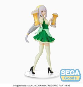 SEGA - Re:Zero - Starting Life In Another World - SPM Emilia Oktoberfest Version Statue