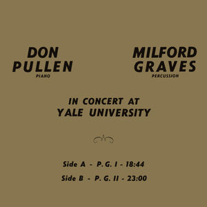 In Concert At Yale University , Milford Graves
