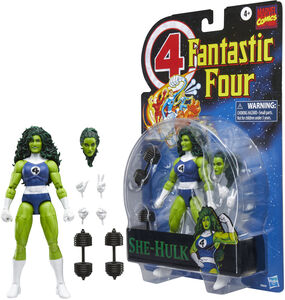 Hasbro Collectibles - Fantastic Four Comics - Marvel Legends - She-Hulk Action Figure