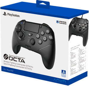 PlayStation 5 Accessory: Wireless Controller - HORI Fighting Commander OCTA PRO: Officially Licensed by Sony