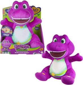 Fisher Price - Barney's world: Heart Glow Barney Plush 