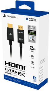 PlayStation 5 Accessory: HORI Ultra High-Speed HDMI Cable: Officially Licensed by Sony