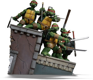 Iron Studios - Teenage Mutant Ninja Turtles - Deluxe Art Scale 1/ 10 - Kevin Eastman Version (TMNT)