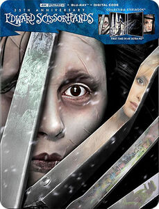 Edward Scissorhands (35th Anniversary) (Steelbook) , Johnny Depp