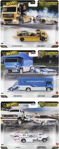 Mattel - Hot Wheels Premium Team Transport 4-Piece J Assortment