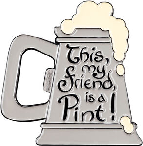 WETA Workshop - The Lord of the Rings Trilogy - This, My Friend, is a Pint! Enamel Magnet