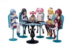 Aniplex - Puella Magi Madoka Magica - Tea Party Cake Song Ver. Non Scale Figure Complete Set 