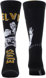 Perri's - Elvis Presley - Sketch - Crew Socks 