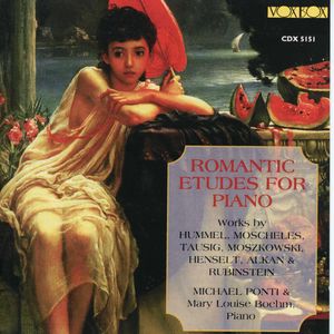 Romantic Etudes For Piano / Various , Michael Ponti