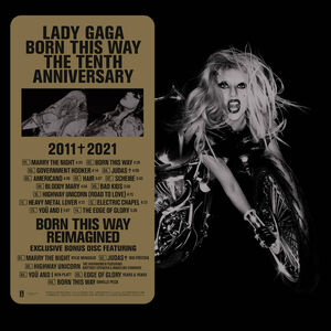 Born This Way The Tenth Anniversary , Lady Gaga