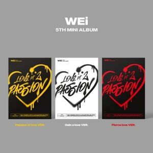 Love Pt.2 : Passion - incl. 84pg Photo Book, Lyric Book, Film Photo, ID Card + 2 Photo Cards [Import] , Wei