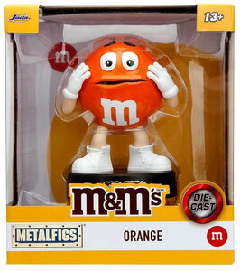 M&M'S ORANGE 4-INCH DIE-CAST FIGURE