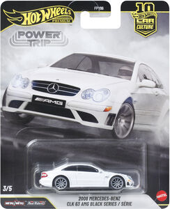 Mattel - Hot Wheels Premium: Power Trip 2008 Mercedes Benz CLK63 Black Series