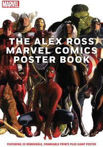 ALEX ROSS MARVEL COMICS POSTER BOOK