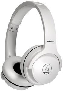 Audio Technica ATH-S220BTWH Bluetooth Wireless On-Ear Headphones (White)