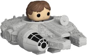 FUNKO Bitty POP! Ride: Star Wars - Han Solo with Millennium Falcon