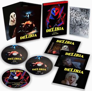 Deliria: Deluxe - All-Region Boxset includes DVD, Soundtrack CD & Postcards [Import]