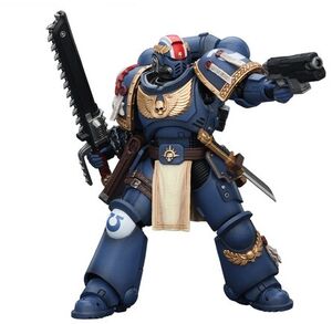JOYTOY - Warhammer 40K - Secret Level - Ultramarines: Titus with Laurels of Victory 1/ 18 Action Figure 