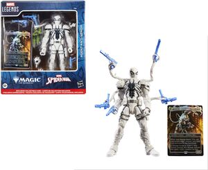 Hasbro Collectibles - Spider-Man - Marvel Legends x Magic: The Gathering - Agent Anti-Venom Action Figure plus Exclusive Foil Trading Card