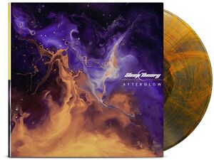 Afterglow - Translucent Clear with Orange Swirl