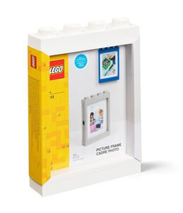 LEGO PICTURE FRAME IN WHITE