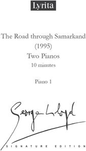 Lloyd: The Road through Samarkand for Two Pianos