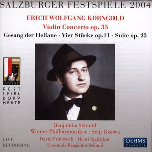 Violin in Concerto in D Major Op 35 , Benjamin Schmid