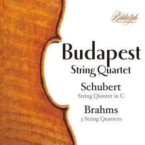 Brahms Complete String Quartets 1-3 & Schubert String Quintet D956 , Budapest Quartet