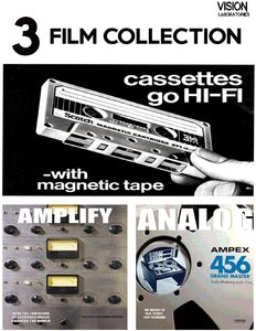 3 Film Collection (Cassettes Go Hi-fi, Amplify, Analog)