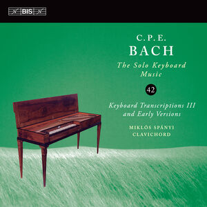C.P.E. Bach: Solo Keyboard Music, Vol. 42 , Franco Mezzena