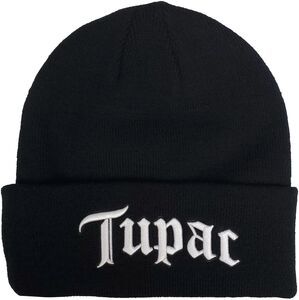 Tupac - Embroidered Logo - Acrylic Knit Hat - Black BN3178124H00 