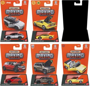 Mattel - Matchbox Moving Parts 8-Piece L Assortment 