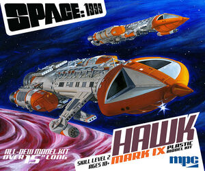 Space: 1999 Hawk Mk IV MPC Model Kit 