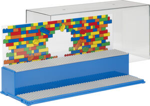LEGO PLAY & DISPLAY CASE BLUE