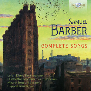 Complete Songs , Filippo Farinelli