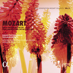 Mozart: Violin Concerto No. 5, KV 219; Piano Concertos Nos. 3, KV 40 & 14, KV 449