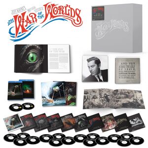 Musical Version Of The War Of The Worlds - Deluxe Collectors Edition 16CD Incl. 2 Blu-Ray, 156pg Hardback Book [Import] , Jeff Wayne